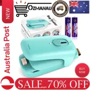 Mini Bag Sealer, Handheld Vacuum Heat Sealer and Cutter, Portable Chip Bag Resea