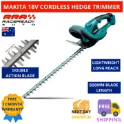 Makita 18V Cordless Hedge Trimmer Tree Garden 500mm Tool Electric Pruner DUH507Z