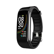 C6T Temperature Measurement Bracelet, Blood Pressure Heart Rate Blood Oxygen Sleep Exercise Meter Step Health Monitoring Bracelet