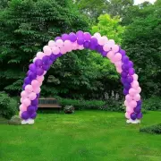 3x4m Full Set Balloon Arch Column Kit Floor Base Stand For Wedding &amp; Party