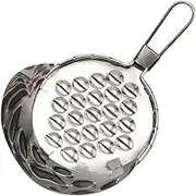 ABOOFAN 1pc Kitchen Potato Grater Cutter Tool Stainless Steel Jelly Scraping Tool for Bean Jelly Easy to Use and Clean Lightweight Portable Noodle Scraper