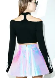 [one spo] Rose Choker Tee