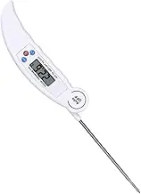 Folding Digital Meat Thermometer Accurate Kitchen Probe for Cooking BBQ and Baking to Range for Food Temperature Control and Easy Operation