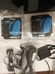 REI HDMI Extender Over Single 50M/164FT UTD Cables with IR Control