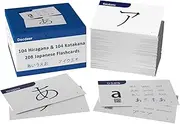 208 Japanese Hiragana and Katakana Flash Cards Japanese Syllabary Alphabet Flashcards