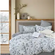 Ardor Alwin Bed Quilt Cover Set Cotton Home/Room Bedding w/ Pillowcase