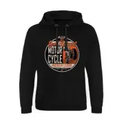 Evel knievel American Legend Sweatshirt With Cap Epic Black Size M