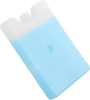Cold Ice Freezer Blocks for Cool Bags Ice Blocks for Cooler Reusable Ice Storage Bag Reusable Ice Cases Ice Blocks for Cool Bags Freezer Blocks for Coolers Sky-Blue