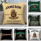 Cool J-JamesonS Logo Pillow Case Short Plush Pillow Cover Printing Cushion Cover