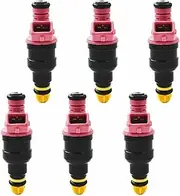 6 Fuel Injectors 0280150440 Compatible for BMW E36 328i M3 E39 Z3 M52 B28