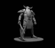 Frost Giants Mini - DND - Pathfinder - Dungeons & Dragons - RPG - Tabletop - mz4