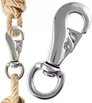 Hanging Chair/Hammock Chair Swivel Hook Snap - 500 LB Capacity - Outdoor/Indoor