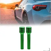 Door Lock Cover 2pcs Universal Aluminum Alloy Car Security Door Lock Pins Universal Car Truck Interior Screw Knob Beautiful (Color : Green, Size : 1)