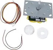 MUNEFE Arcade Stick, Joystick Shaft, 5P Cable Crystal Balls Original Joystick for Game Amusement Machine Cool Running
