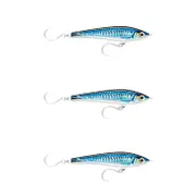 3x Rapala 17cm X Rap Magnum Stick Slow Sink Bait Fishing Lures - HD SBM