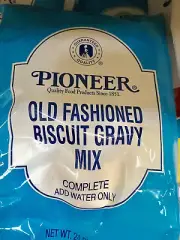Pioneer Old Fashioned Biscuit Gravy Mix, 24 Ounce -- 6 per Case. by