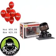 The Batman (2022) Selina Kyle (Catwoman) with Motorcycle Pop! Rides Vinyl "New"