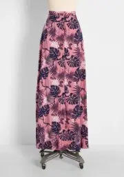 NWT ModCloth x Collectif On Island Time Button-Front Maxi Skirt size 6