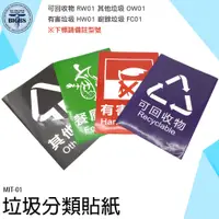 在飛比找蝦皮商城優惠-《利器五金》回收標誌貼紙 分類貼紙 宣傳貼紙 其他垃圾 餐廚