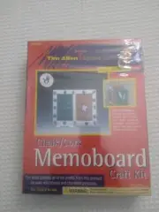 BRAND NEW - Memo Board Craft Kit Chalk/Cork TIM ALLEN SIGNATURE STUFF