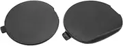 Haofy 3 Tow Hook Cover Set (2014-2019) Exact Replacement BHN1-50-EL1-BB,Front Rear Black Bumper Plugs for Trailering Auto Detailing