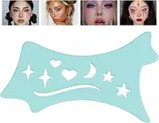 Winged Eyeliners Tool, Soft Precision Eyeliners Tool, Reusable Cleaning Cloths Eye Liners Contour for Makeup Beginners & Beauty Lovers