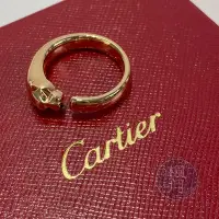 在飛比找Yahoo!奇摩拍賣優惠-BRAND楓月 Cartier  RG綠眼美洲豹PANTHÈ