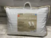 Charter Club 360 Chamber Feather Down Standard Pillow Medium / Firm Density New