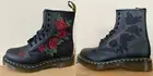 Dr. Martens 1460 Vonda Floral Embroidered 8 Eye Women's Boots