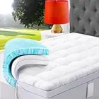 3 Inch Dual Layer Memory Foam Mattress Topper Queen, 2 Inch Memory Foam Plus ...