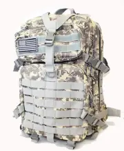 Outdoor Waterproof Tactical Camping Backpack Hiking Camping Survival Camo Bag
