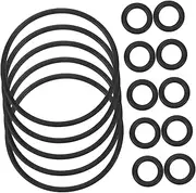 15pcs Connector Porter Connections Connects Pool Valve Seal Ring Actuator Seals Gauge Drainage Pipe Sealing Ring Pool Diverter Valve Part Plug Pump Bleeder Gel