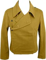 [militaryharbor] WW2 WWII German DAK Tropical Afrikakorps Luftwaffe Sand Panzer wrap Jacket Type I