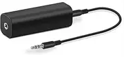 Ground Loop Noise Isolator Eliminating Audio Noise Effectively for Car Audio, Home Speaker, Home Stereo System with 3.5mm Audio Cable (Black)