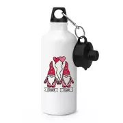 Personalised Gonk Gnome Men Valentine's Sports Water Bottle Christmas Cute