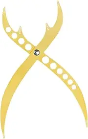 Zialofi Brow Mapping Tool for Easy Eyebrow Shaping And Measurement, Gold