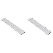 2x Cruxtec PP-24P4-30WH A-TX 24Pin Male to Female Cable Core 18AWG 30cm White