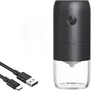 Coffee Grinder, USB Rechargeable Electric Coffee Grinder with Ceramic Cone Grinder, Portable Electric Mills for Coffee Beans, Spices, Beans