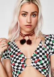 Fool Me Wrap Choker