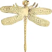 Cabilock Dragonfly Drawer Knobs Dragonfly Shape Cabinet Knob Vintage Furniture Drawer Pull Handle for Kitchen and Wardrobe Stylish Decorative Doorknob for Home Use