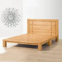 在飛比找momo購物網優惠-【MUNA 家居】維吉爾實木5尺雙人床台(雙人床 床架 床台