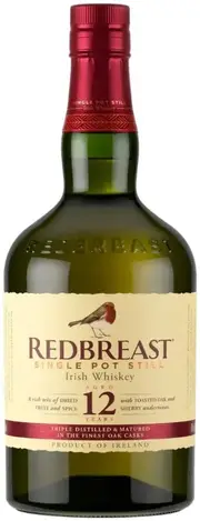 Redbreast 12 Year Old Single Pot Still Irish Whiskey 700ml