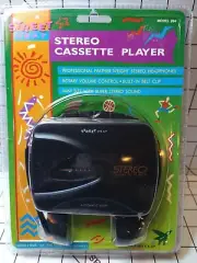 Street Beat Portable Cassette Player Model 8940 New In Package 1997