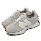 New Balance 休閒鞋 327 男女鞋 灰 白 復古 麂皮 大N IU 李知恩 NB MS327CGW-D