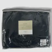 $375 Legacy Blue Jefferson Queen Dust Linen Bedskirt Size 60" x 80"x 18"
