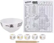 USAOPOLY YAHTZEE: Naruto Shippuden | Collectible Ramen Bowl Dice Cup | Classic Family Dice Game Based on Anime Show | Great for Family Game Night | Officially-Licensed Naruto Game & Merchandise