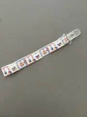 Baby Dummy Clips Pacifier Chain Soother Holder Strap Chicken Rooster Animal