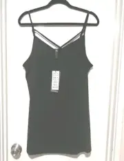 Taking Shape Size S Black Tank