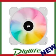 Corsair AF ELITE Series, AF120 RGB ELITE WHITE, 120mm Fluid Dynamic Fan with Air