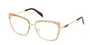 Emilio Pucci EP5219 041 Men's Glasses Brown Size 54 - Private Health Rebate - Blue Light Block Available